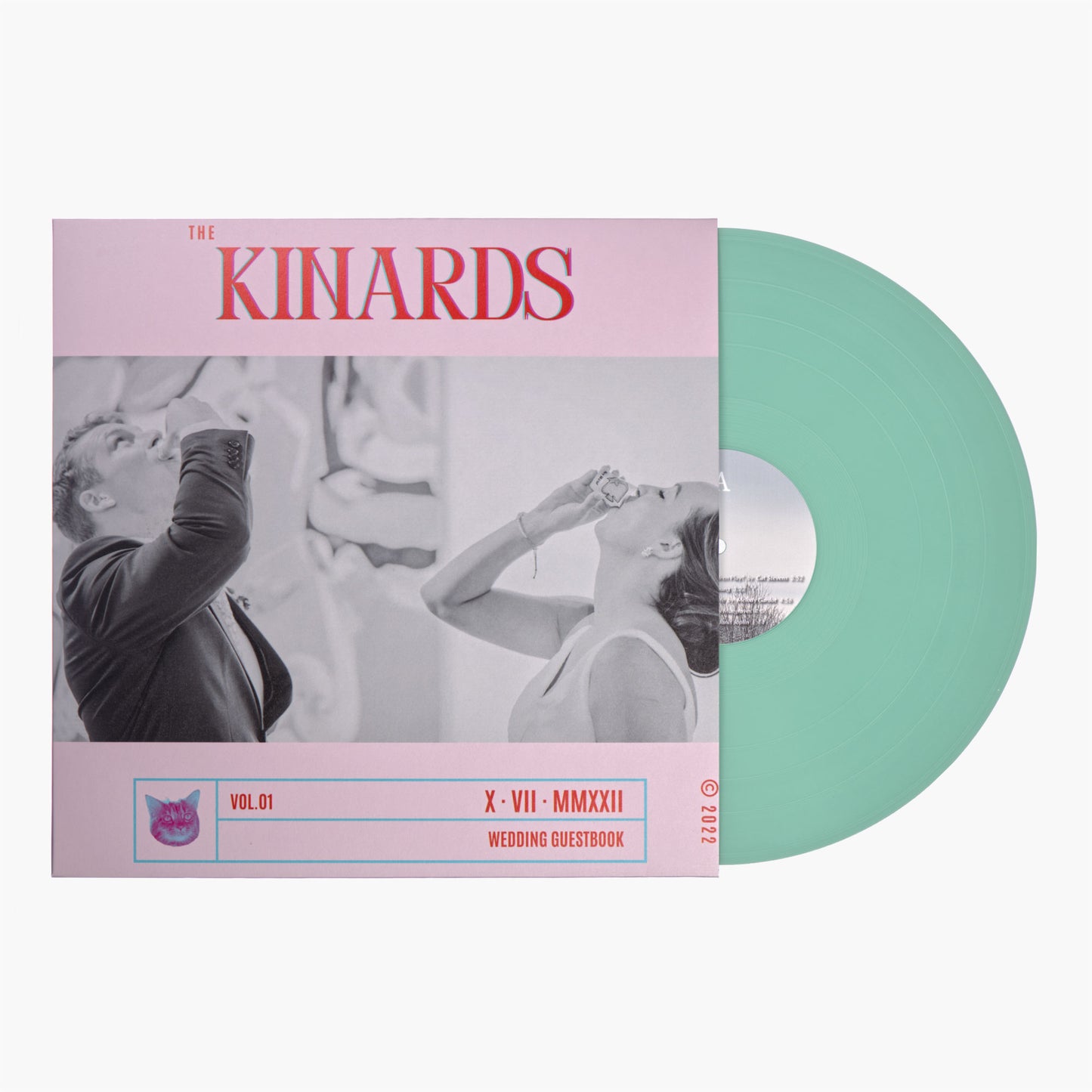 12-inch Pastel Vinyl Record