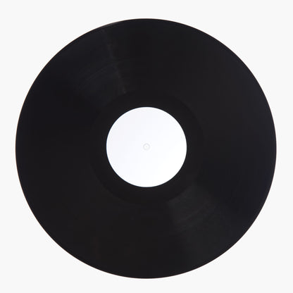 12-inch Classic Black Vinyl Record